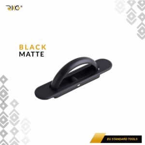 Tarikan Laci Rotasi Tanam Oval 80 Mm Recessed Drawer Pull Handle DPL-4209