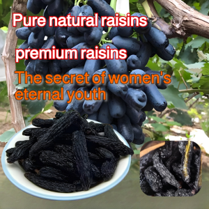 Turpan Blue Sapphire Raisins for All Seasons Unique Taste for All Ages Large Grains Enhance Physical Strength Seedless and Sandless