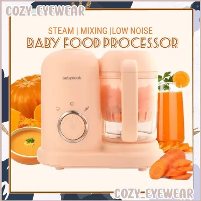 Multifunction Baby Food Processor 4 in 1 Steam Grind Cook Mix Blender Steamer Food Maker Heating Steam Defrost Blend