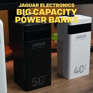 JAGUAR ELECTRONICS PB601 mAh QC3.0 + PD Digital Display  22.5W With Flashlight