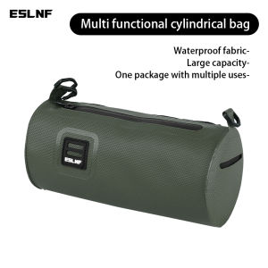 กระเป๋ามือจับจักรยาน ESLNF กระเป๋าด้านหน้าสำหรับจักรยานเสือภูเขากระเป๋ากันน้ำกระเป๋าจักรยานเสือหมอบกระเป๋าสะพายหน้าแขวนด้านหน้า