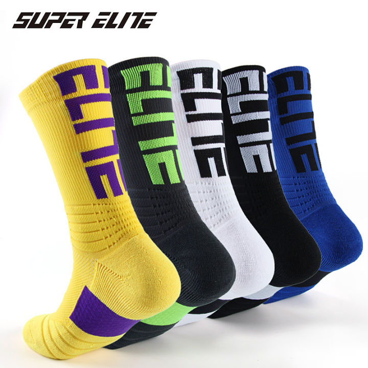 Non-slip Thickened Men Elite Basketball Socks Male Sports Running