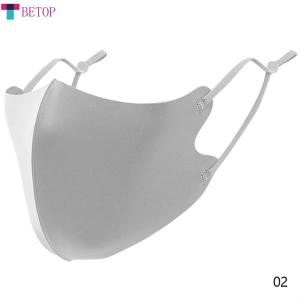 Teabelle Ready to Stock 1pc/3 PCS Ice Silk Masks Washable protection Anti Dust Filter Mouth Face Mask for Adults facemask
