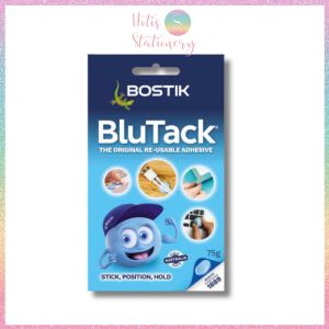 [HOTIS] Đất sét dán dính Poster Blutack Bostik 75g dính tường mà không cần khoan đục