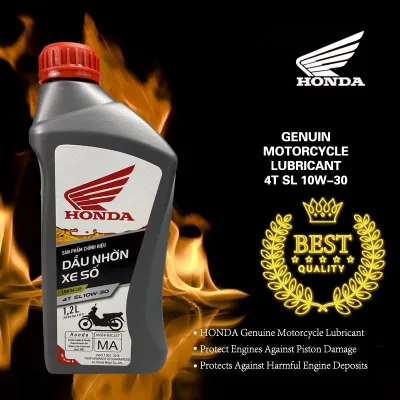 NEW STOCK! HONDA 4T 1.2L 10W30 ENGINE OIL FOR RS150 FULLY SYNTHETIC