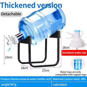 Easy Pour Water Bottle Stand – Portable Inverted Holder for Dorm Camping Home