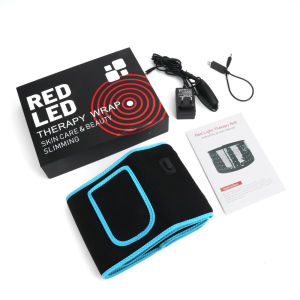 Hengfa Lina Red Light Therapy LED Belt with 105 Lights Body Warmth Hot Compress Massage Pad Health Care Waist Shaping Belt