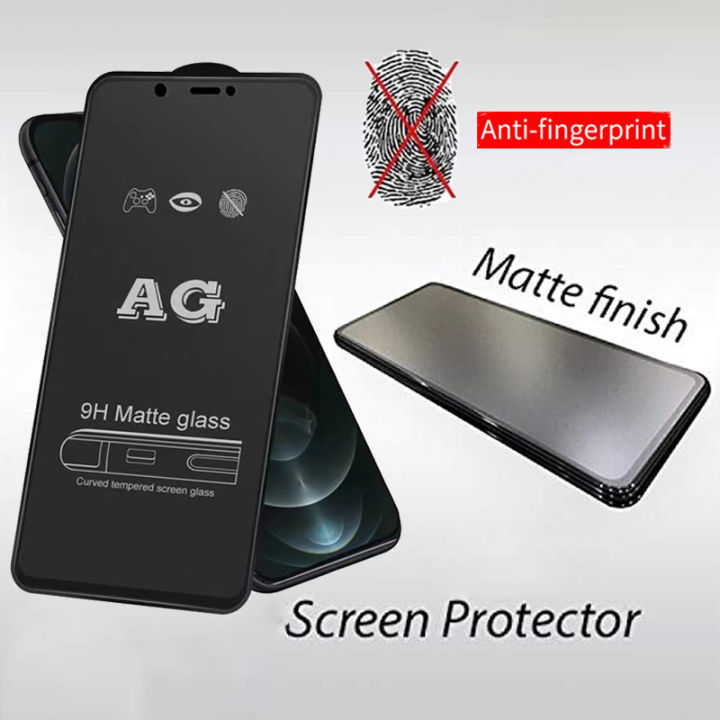 Anti-FingerPrint Screen Protector For Xiaomi Reami 9T 9A 9C 8A 10 6A  K20 Pro Redmi Note 9s Pro 10 11 10s Note Pro 8T Mi 9T 10T 11T 11