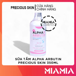 Sữa Tắm Trắng Da Alpha Arbutin 3Plus+ Precious Skin Collagen Bath Cream 350ml Chính Hãng