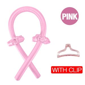 4-Piece  Rod Set Hair Curlers Headband No Heat Silk Curls Ribbon Hair Rollers Sleeping Soft Headband