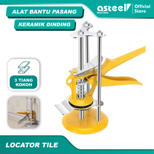 ASTEEL Alat Pengukur Penyangga Tinggi Keramik Dinding Ubin 3 Pilar Multifungsi-3 Pilar G-03