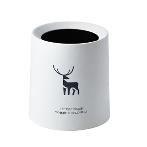 TEENI Multifunctional Simple Multi-use Desk Organizer For Hoom Office Storage Bucket  Dustbin Trash Can Waste Bin Garbage Basket