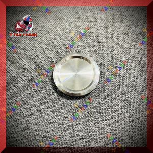 Nút đậy che sên INOX Trơn xe wave dream MS07