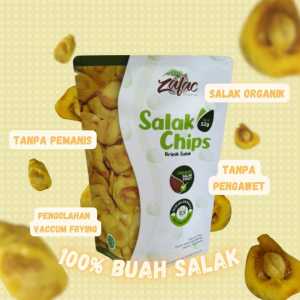 KERIPIK SALAK ZALAC PREMIUM KEMASAN POUCH 52 GRAM