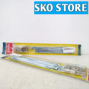 Ruji Jari jari 11-10-154 Aspira Spoke Set JUPITER MX(RR) JUPITER Z(RR) VEGA R(RR) Original Murah