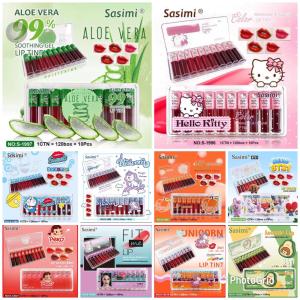 [10PCS] Liptint Sasimi Mini / Lipstick Cair / Grosir Kosmetik / Starkosmet