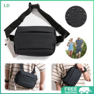 COD [Free Shipping] Stylish PU Outdoor Backpack for Men Versatile Chest Bag for Travel Ideal for Hiking and Daily Use with Multiple Pockets