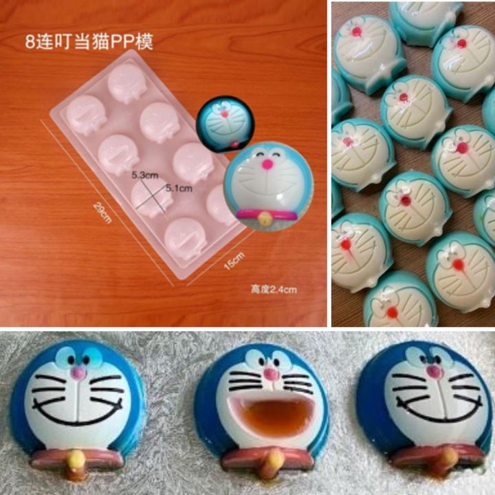 6 Designs 50g Doraemon and Friends Mooncake Cookie Plunger Molds – Joey's  Bake Shoppe