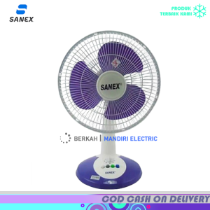 Kipas Angin Meja Sanex 12 inch Model Duduk/ Desk Fan FR1287 GARANSI RESMI