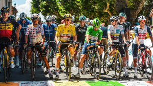 LAYOTO Mens Reflective Bicycle Pants Gel Padded Cycling Compression Tights Leggings Outdoor Riding Bike Pants