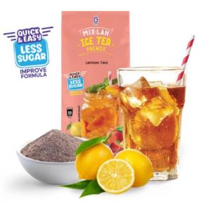 GFB MIX-LAH Lemon Tea Instant Fruit Tea Powder Beverage Mix HALAL for Cafe Restaurant Kiosk 1kg/pack