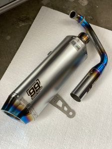 Knalpot Xmax 250 / 300 Fullset Original 99 Racing Exhaust type M7