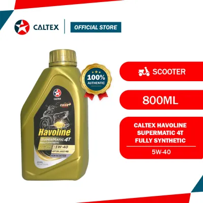 Caltex Havoline SuperMatic 4T Fully Synthetic 5W40 800 ml