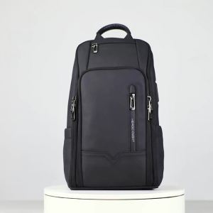 ≮928≯HK Fashion Mens Shoulder Bag Waterproof Crossbody Bag Oxford Leisure Satchel with USB Charging Port Multi-Pockets Sling Bag for Male