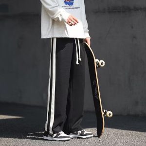 celana korea pria celana kulot celana panjang pria oversize pria celana remaja celana laki laki jogger sweatpants celana training pria celana harian loose pants straight celana pria kekinian baggy pants kain wafel celana cargo celana panjang pria keren