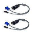 USB to KVM Switch Adapter Cable ( CPU Module ) With Rack Mount Kit Model - KA9570. 