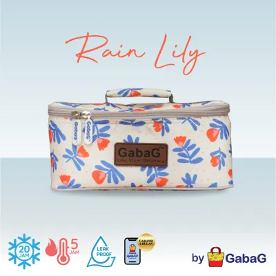 GabaG - Tas Asi - Cooler Bag - Single Handbag Bunga / Crystal / Awan / Rain Lily / Hummingbird