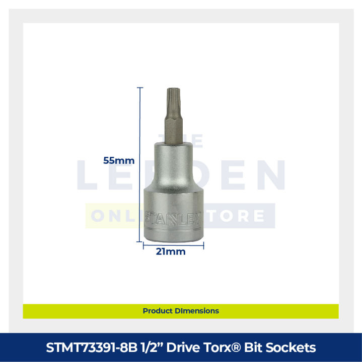 Stanley%20STMT73391-8B%201/2"%20Drive%20TORX%C2%AE%20Bit%20Sockets%20-%20T27%20-%20Image%203