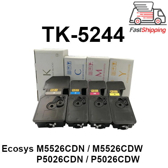 Tóner Alta Capacidad Tóner Compatible Kyocera TK-5240 LOSMANN - Para ECOSYS M5526cdw, P5026cdw, 4000 Páginas, Negro Cartucho Tóner Kyocera