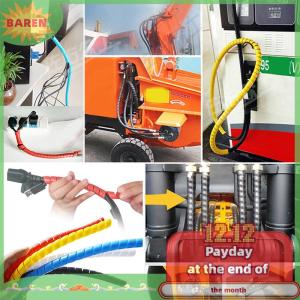 BAREN 1เมตร10มิลลิเมตร 14มิลลิเมตรที่มีสีสันเกลียวลวดจัดหลอดห่อสารหน่วงไฟปลอกสายเคเบิล