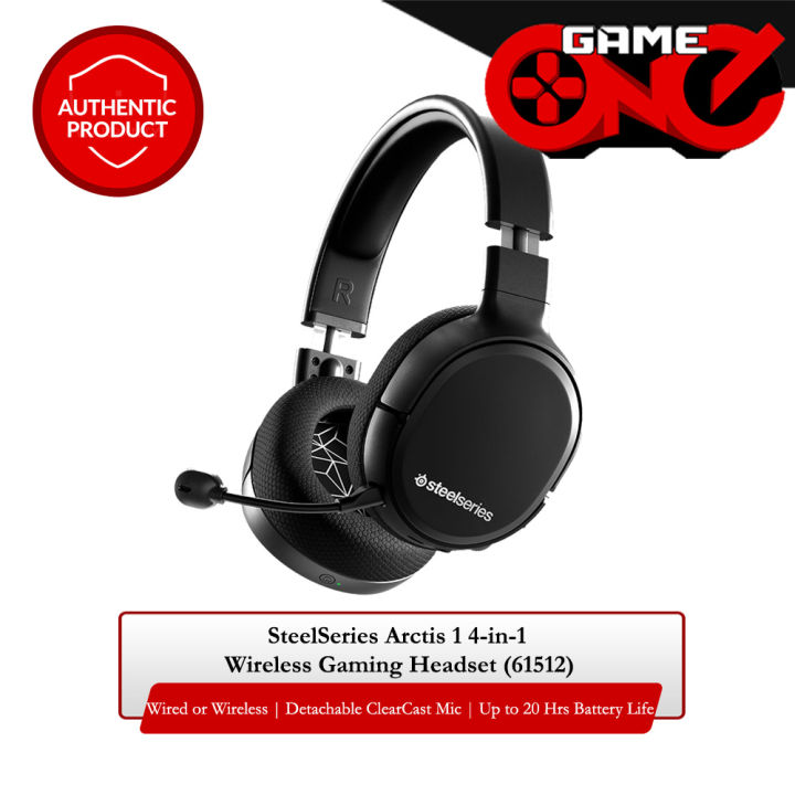 SteelSeries Arctis 1 Wireless 4-in1 Wireless Gaming Headset [61512]