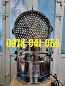 Nồi hấp gà ủ muối gà hấp lá chanh chạy điện đường kính 47cm