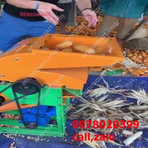 Máy tách hạt ngô bóc vỏ ngô