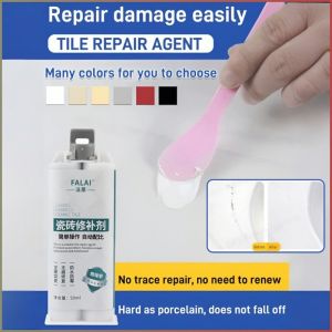 Restorative Agent Waterproof and Stain Resistant Repair Glaze Restorative Materials Simple Operation