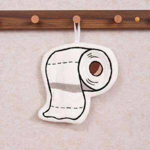 CMIEWN5 Super Absorbent Roll Paper Hand Towel Funny Soft Coral Fleece Towel Creative Thickened Dish Towel Kitchen