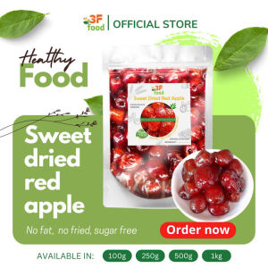 3F Food Dried Red Apple DAILY FINES Healthy Fruit Snack Dried Apple From Vietnam 250G 500G 1KG
