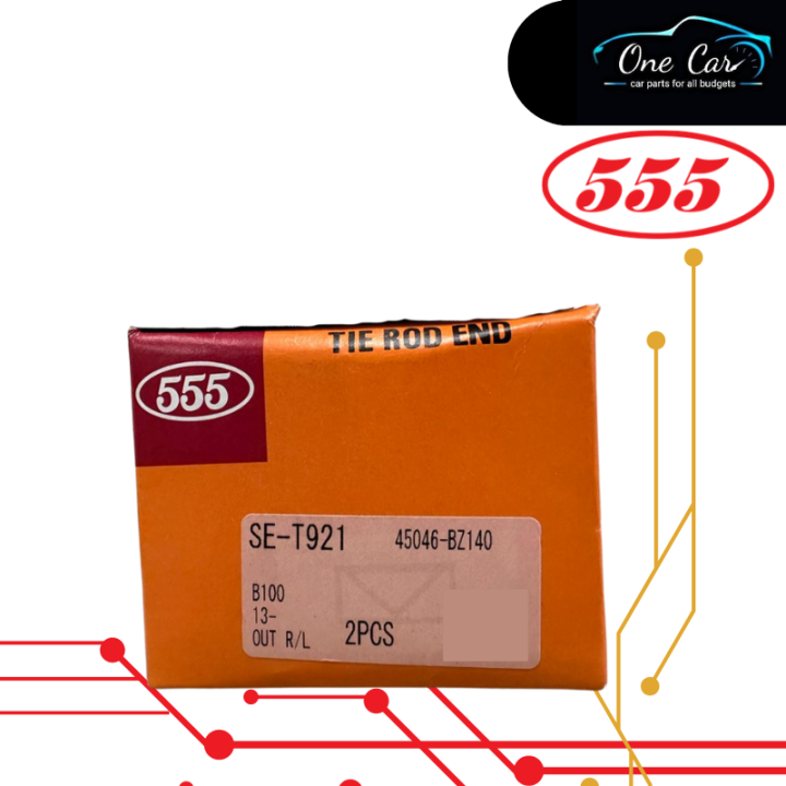 555 Tie Rod End Perodua Axia ,Bezza 1.0 (2pcs) (SET921) Lazada