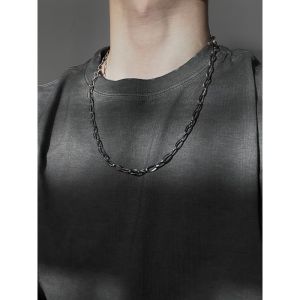 KALUNG TITANIUM MODEL RANTAI PAPER CLIP PRIA WANITA ANTI KARAT