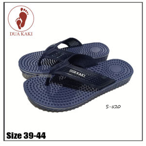Fanie Shoes - Dua Kaki S-520 Size 39-44 Sandal Rematik Kesehatan Laki / Sandal Karet / Sandal Anti Air / Sandal Jepit / Sandal Rematik / Sandal Wudhu