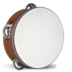 OPBWQH 4/6/7/8/9/10in Tambourine Drum Dancing Toys Wooden Percussion Drum High Quality with Metal Ringtone Tambourines Musical Instrument Kids Games