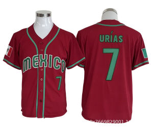 MLB Dodgers 7# URIAS Baseball Uniform Dodgers Jersey Fans Elite Edition Wholesale