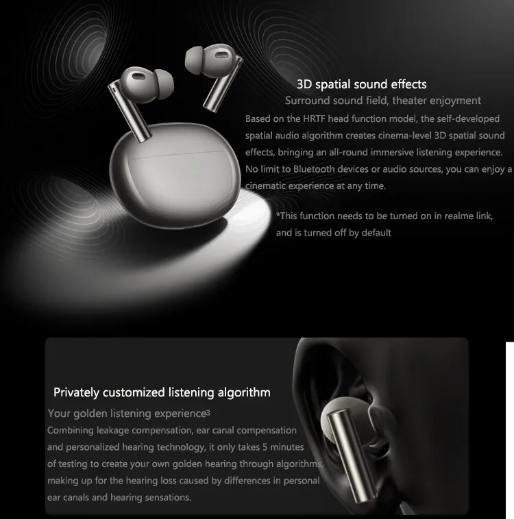 Bluetooth Earbuds Realme Buds Airpro Realme Buds Air Pro TWS