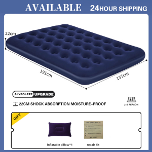 Air bed with automatic pump Air bed for camping tent Foldable portableSingle/Double/King/QueenSize Inflatable Bed