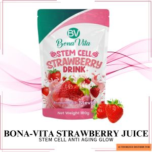 Bonavita Coffee Bona Slim 8 in 1 Coffee Stem cell Strawberry Stevia Sweetened