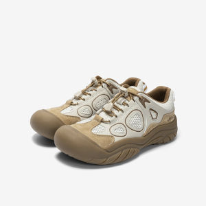 รองเท้าผ้าใบผู้หญิงขายดีของ Jeep รองเท้าผู้หญิงน่ารักหัวกลมขนาดเล็กพื้นหนาแฟชั่นระบายอากาศได้