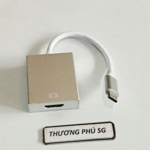 Cáp chuyển Type C ra HDMI dài 20Cm / USB C to HDMI Cable